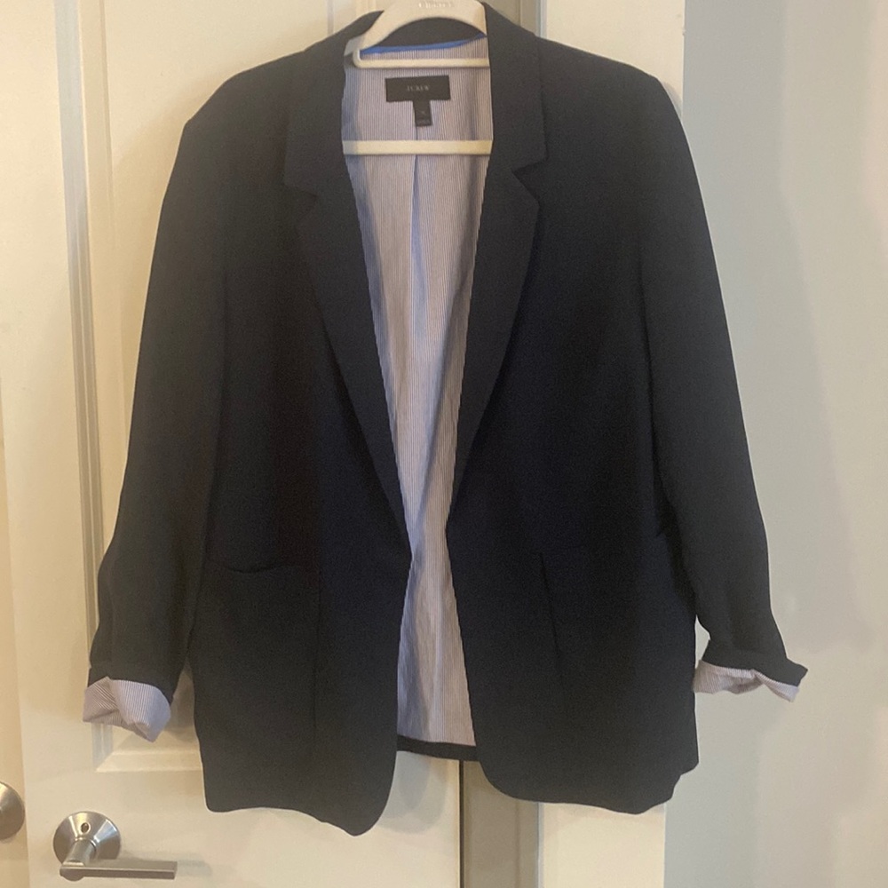 J Crew Navy Blazer